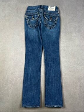True Religion Women's Dark Blue Bootcut Jeans